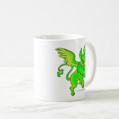 Eyrie-Glühen Kaffeetasse (VorderseiteRechts)
