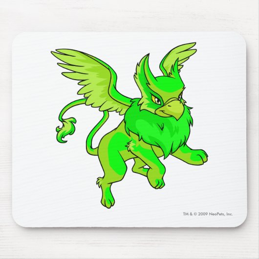 Eyrie-Glühen Mousepad (Vorne)