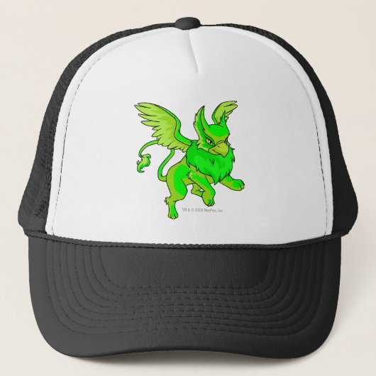 Eyrie-Glühen Truckerkappe (Vorderseite)