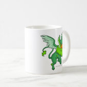 Eyrie-Grün Kaffeetasse (VorderseiteRechts)