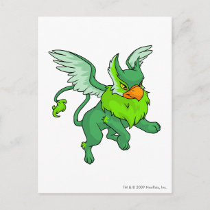 Eyrie-Grün Postkarte