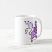 Eyrie lila kaffeetasse (VorderseiteRechts)
