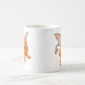 Eyrie-Orange Kaffeetasse (Mittel)