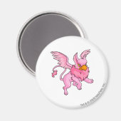 Eyrie Pink Magnet (Vorderseite/Rückseite)