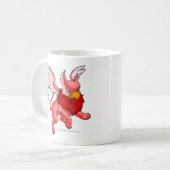 Eyrie-Rot Kaffeetasse (Vorderseite Links)