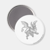 Eyrie Silver Magnet (Vorderseite/Rückseite)