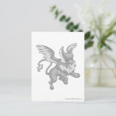 Eyrie Silver Postkarte (Stehend Vorderseite)