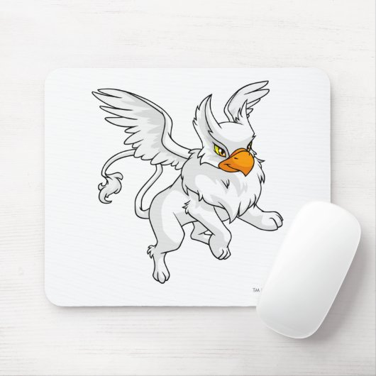 Eyrie-Weiß Mousepad (Mit Mouse)
