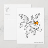 Eyrie White Postkarte (Vorne/Hinten)