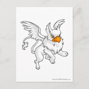 Eyrie White Postkarte