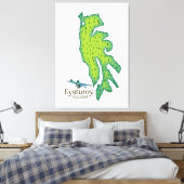 Eysturoy Färöer Reiseplan Leinwanddruck (Insitu (Schlafzimmer))