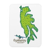 Eysturoy Färöer Reiseplan Magnet (Vertikal)