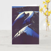 Eyvind Earle art Karte (Gelbe Blume)