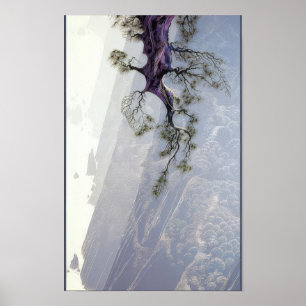 Eyvind Earle - Bergaufgang - Magischer Realismus Poster