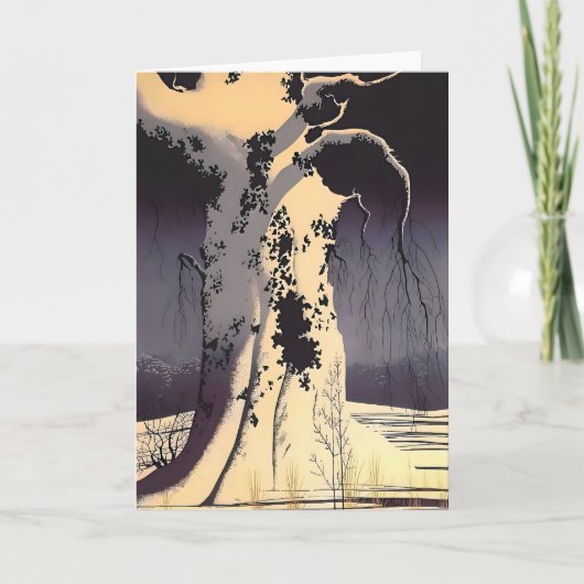 Eyvind Earle Kunst Karte (Vorderseite)