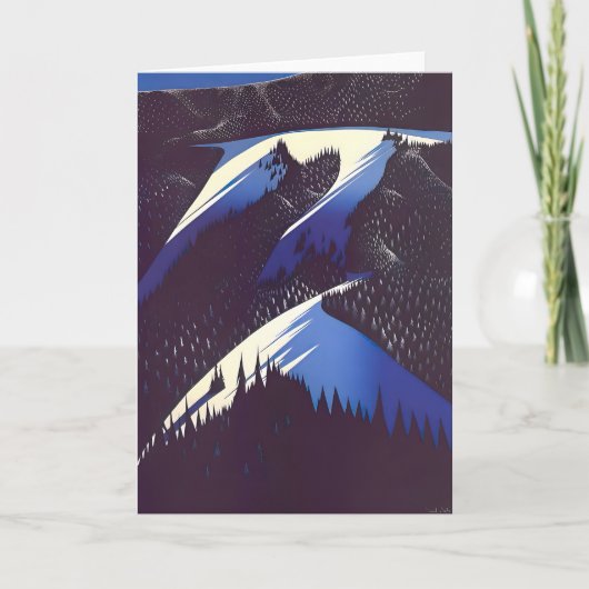 Eyvind Earle Kunst Karte (Vorderseite)