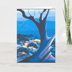 Eyvind Earle Kunstwerk Karte