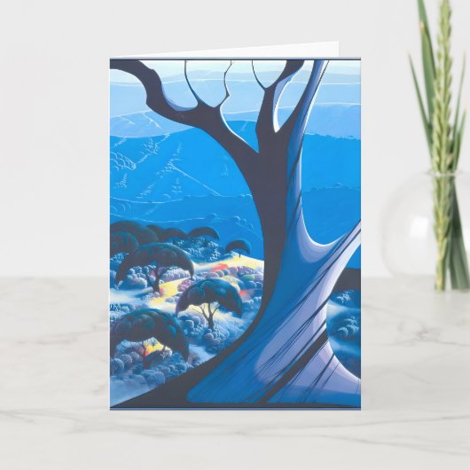 Eyvind Earle Kunstwerk Karte (Vorderseite)
