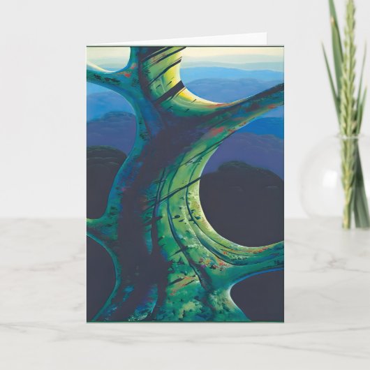 Eyvind Earle-Malerei Karte (Vorderseite)