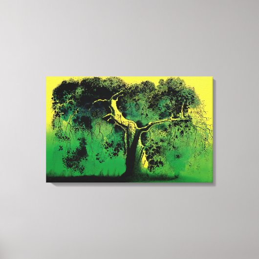 Eyvind Earle - Sycamore Leinwanddruck (Vorderseite)
