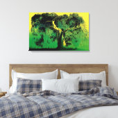 Eyvind Earle - Sycamore Leinwanddruck (Insitu (Schlafzimmer))