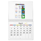 EZ Gekritzel - zeichnen Sie auf mir ..... - Kalender (Mär 2027)