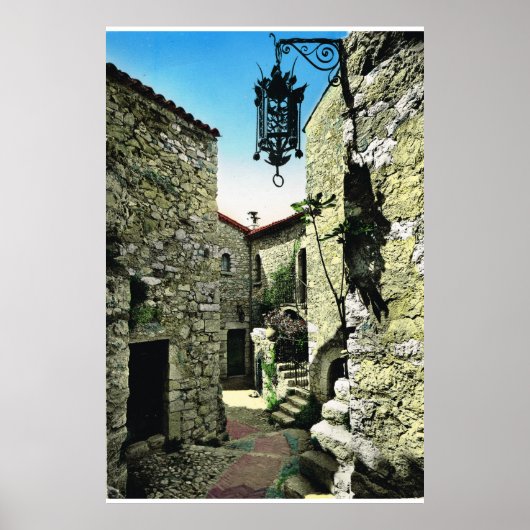 Eze, Alpes Maritime Poster (Vorne)