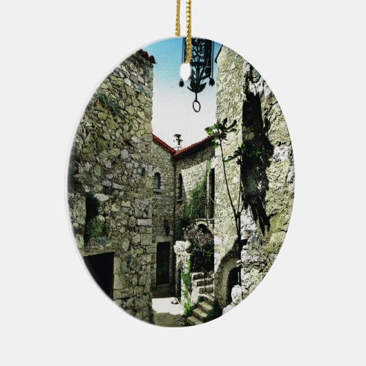 Eze, Alpes See Keramikornament (Rechts)