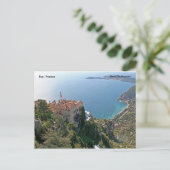 Eze, Frankreich, Foto Ola Berglund Postkarte (Stehend Vorderseite)