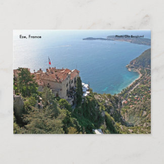 Eze, Frankreich, Foto Ola Berglund Postkarte