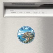 Èze, Frankreich Frankreich Magnet (In Situ (Geschirrspüler))