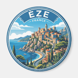 Èze, Frankreich Frankreich Magnet