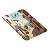 Eze, Frankreich Frankreich Magnet (Rechte Seite)