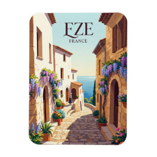 Eze, Frankreich Frankreich Magnet