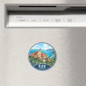 Èze Frankreich Magnet (In Situ (Geschirrspüler))