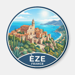 Èze Frankreich Magnet