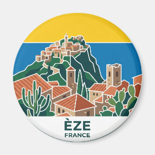 Èze Frankreich Magnet