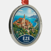 Èze Frankreich Ornament Aus Metall (Rechts)