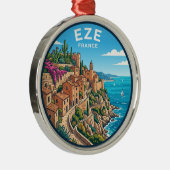Èze Frankreich Ornament Aus Metall (Rechts)