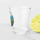 Èze Frankreich Schnapsglas (Rechts)