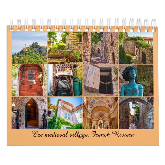 Eze Medieval Village, Kalender der französischen R (Titelbild)