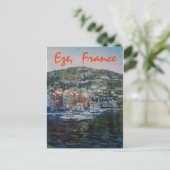 Eze Postkarte (Stehend Vorderseite)