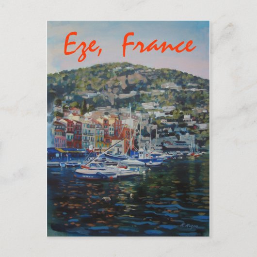 Eze Postkarte (Vorderseite)