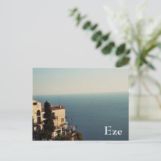 Eze Postkarte (Stehend Vorderseite)