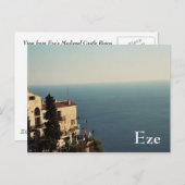 Eze Postkarte (Vorne/Hinten)