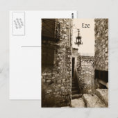 Eze, Provence, eine ruhige Postkarte (Vorne/Hinten)