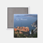 Eze, Provence Magnet (Vorderseite/Rückseite)
