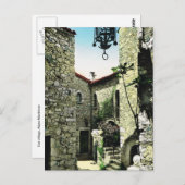 Eze Village, Alpes Maritime Postkarte (Vorne/Hinten)