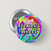 EZECHIËLS RAD (Sie können die Wörter ändern) Button (Vorne & Hinten)