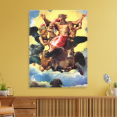 Ezechiels Vision, Gemälde von Raffael, Leinwanddruck (Insitu (Wohnzimmer))